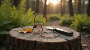 build a rabbit snare