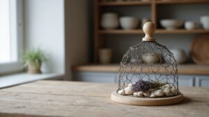 diy chicken wire cloche