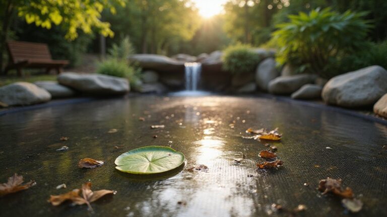 effective leaf pond protection