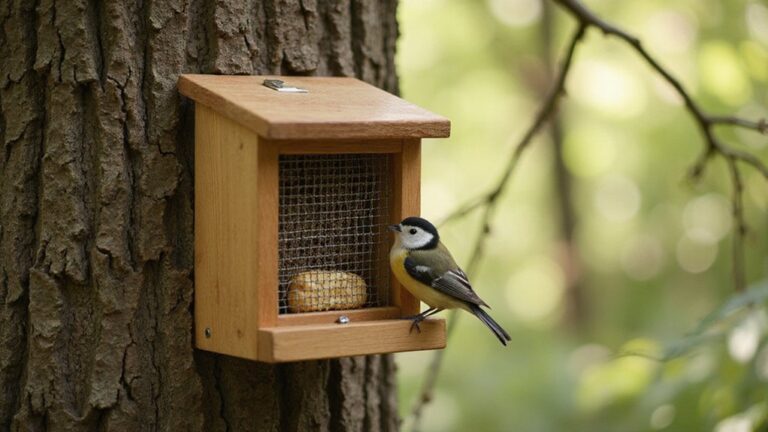 homemade squirrel proof feeder