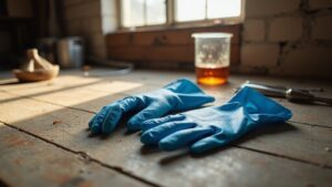 nitrile gloves resist chemicals