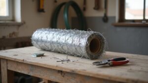 securing chicken wire properly