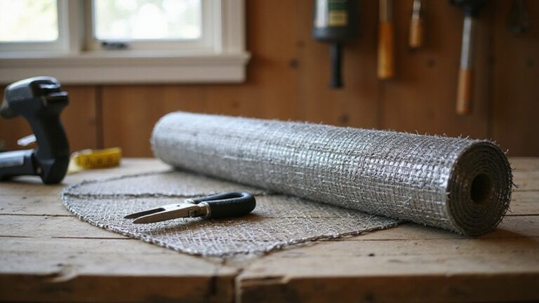 securing hardware cloth properly