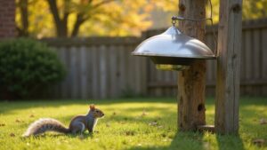top squirrel proof baffles