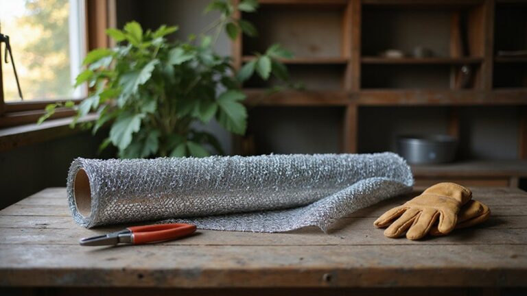 unroll chicken wire securely