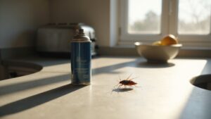 wasp spray kills cockroaches